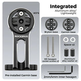 Fietscomputerhouder voor Garmin, Bryton, camera en lamp