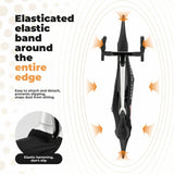 Elastische stof- en vuilwerende fietshoes