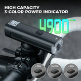 ROCKBROS road to sky fietskoplamp tot 1500 lumen#maat_1500ml