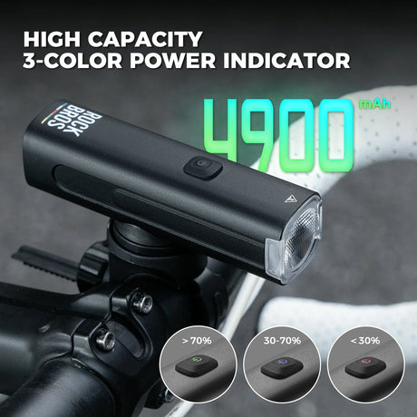 ROCKBROS road to sky fietskoplamp tot 1500 lumen#maat_1500ml