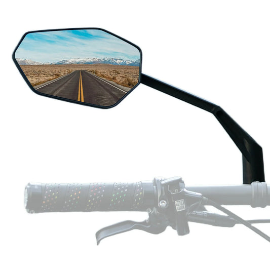 ROCKBROS HD-fietsspiegel 360° draaibaar met antiverblinding#links