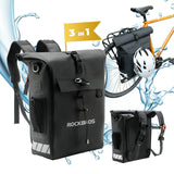 ROCKBROS waterproof fietstas 13,5l-18l veelzijdige dragertas