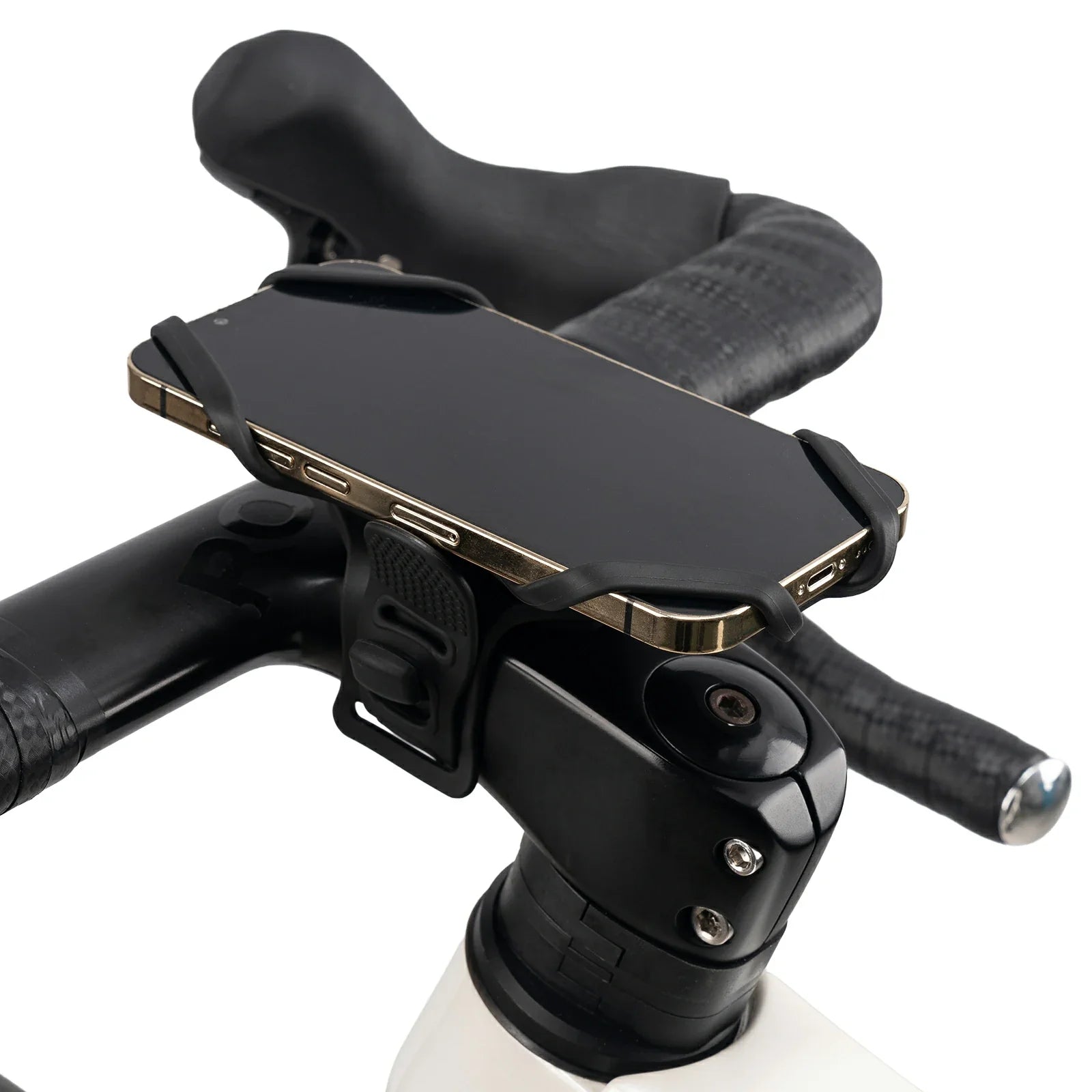ROCKBROS bike phone holder silicone universal 4-point secure mount