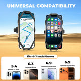 Universele siliconen telefoonhouder met 4-punts grip