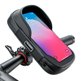 Telefoontas met touchscreen en 360° draaibare houder
