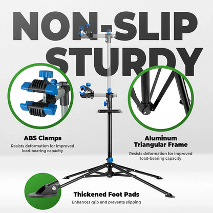 ROCKBROS bike repair stand 360 rotatable foldable height-adjustable