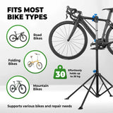 Opvouwbare fietsreparatiestandaard 360° tot 30 kg