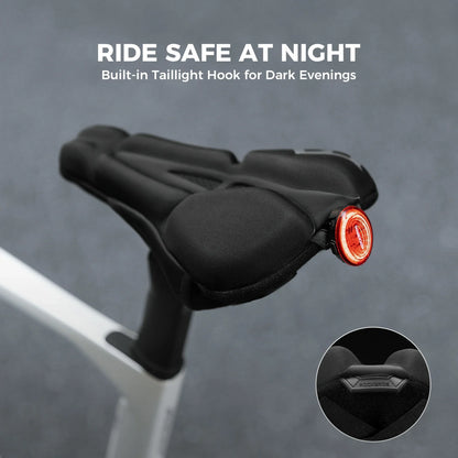 ROCKBROS fietszadelhoes met 3D-schokdemping en traagschuim