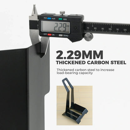 carbon steel bike stand bicycle storage rack for stable parking
