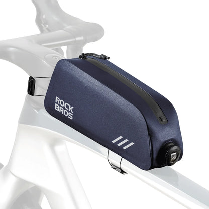 ROCKBROS bike top tube bag waterproof slim fit frame bag
#Color_Dark Blue