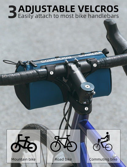 ROCKBROS Bicycle Handlebar Bag with Shoulder Strap 1.5L - ROCKBROS-UK