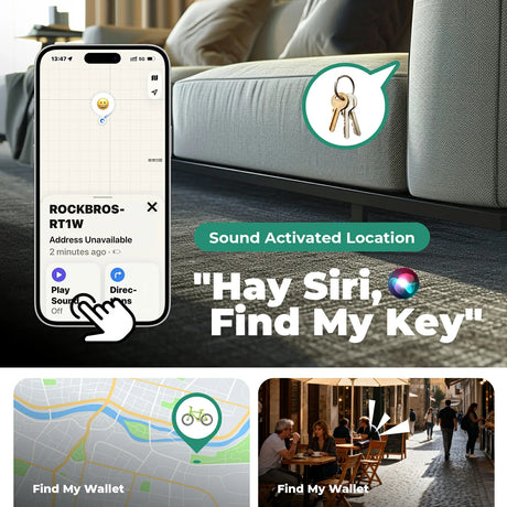 Bluetooth tracker voor Apple Zoek mijn – alleen iOS