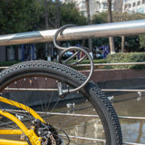 Fietskabelslot met cijfercode en reservesleutel