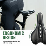 Comfortabel fietszadel met PU-leren oppervlak