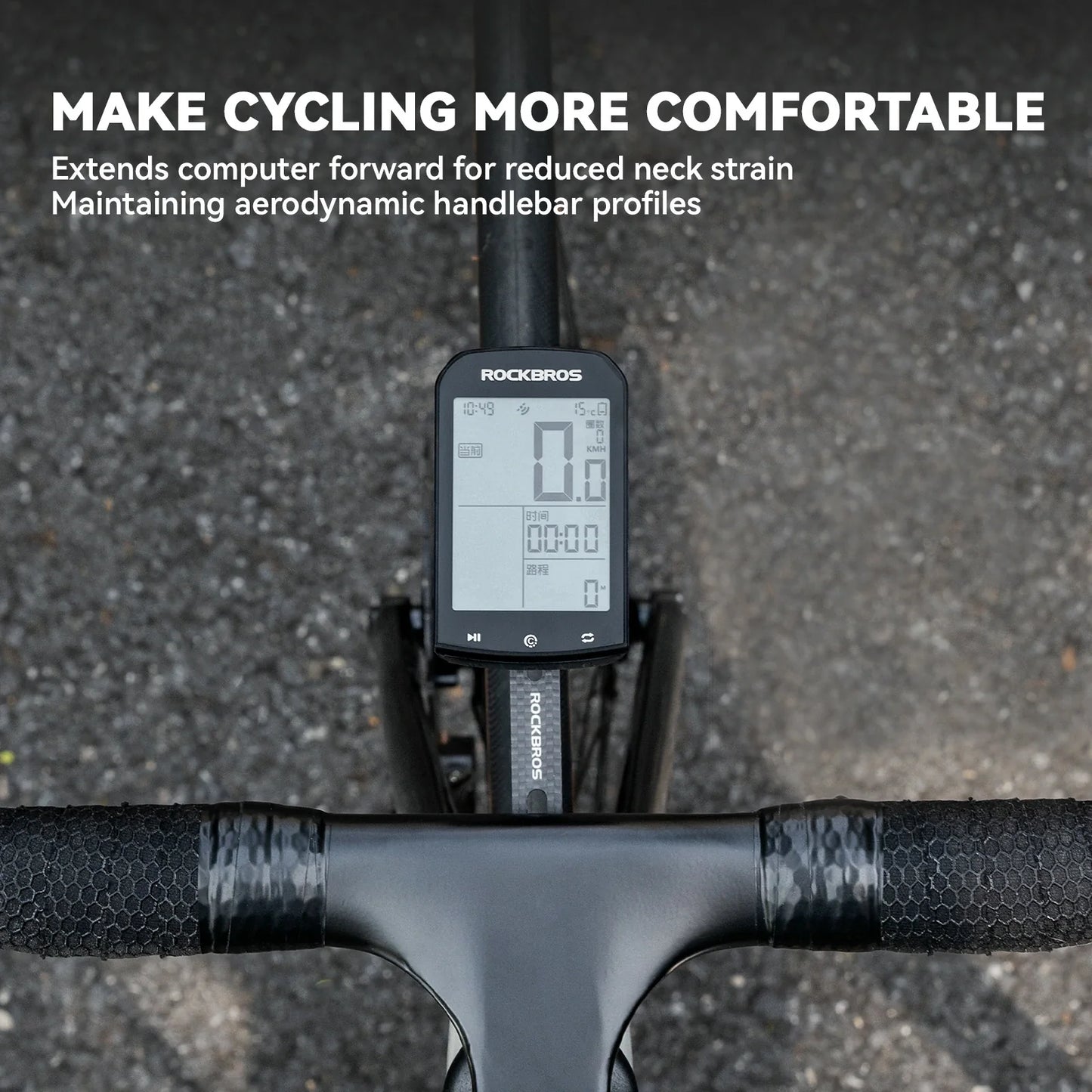 ROCKBROS computer mount nylon handlebar mount
