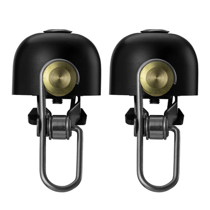 ROCKBROS cycling bell ring loud handlebar alarm bicycle bell black twin pack