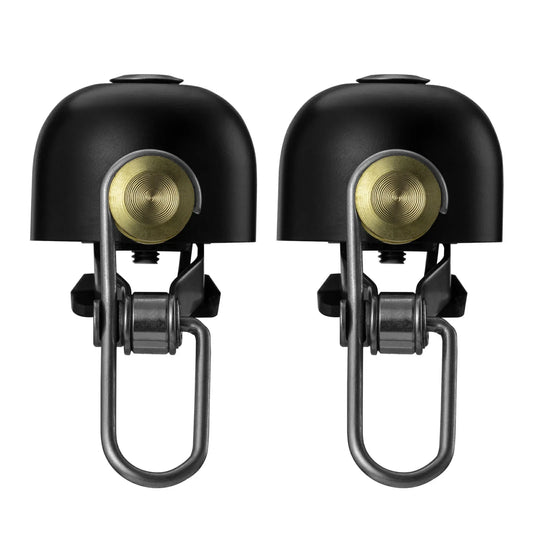 ROCKBROS cycling bell ring loud handlebar alarm bicycle bell black twin pack