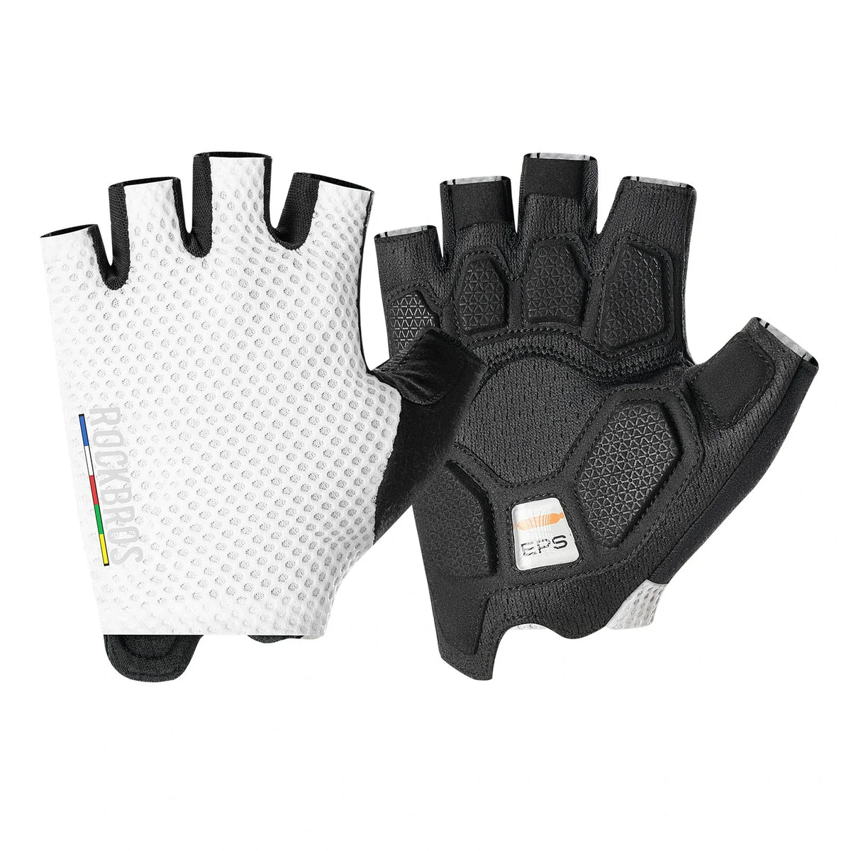 Korte fietshandschoenen met SBR-padding