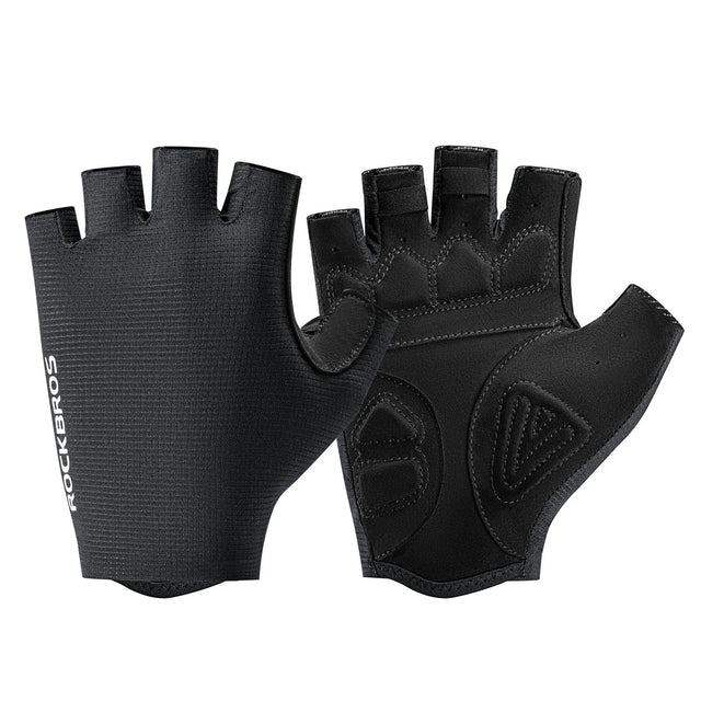 Korte fietshandschoenen met SBR-demping