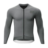 ROCKBROS fietsshirt lange mouw ademend 3 pocket#gray