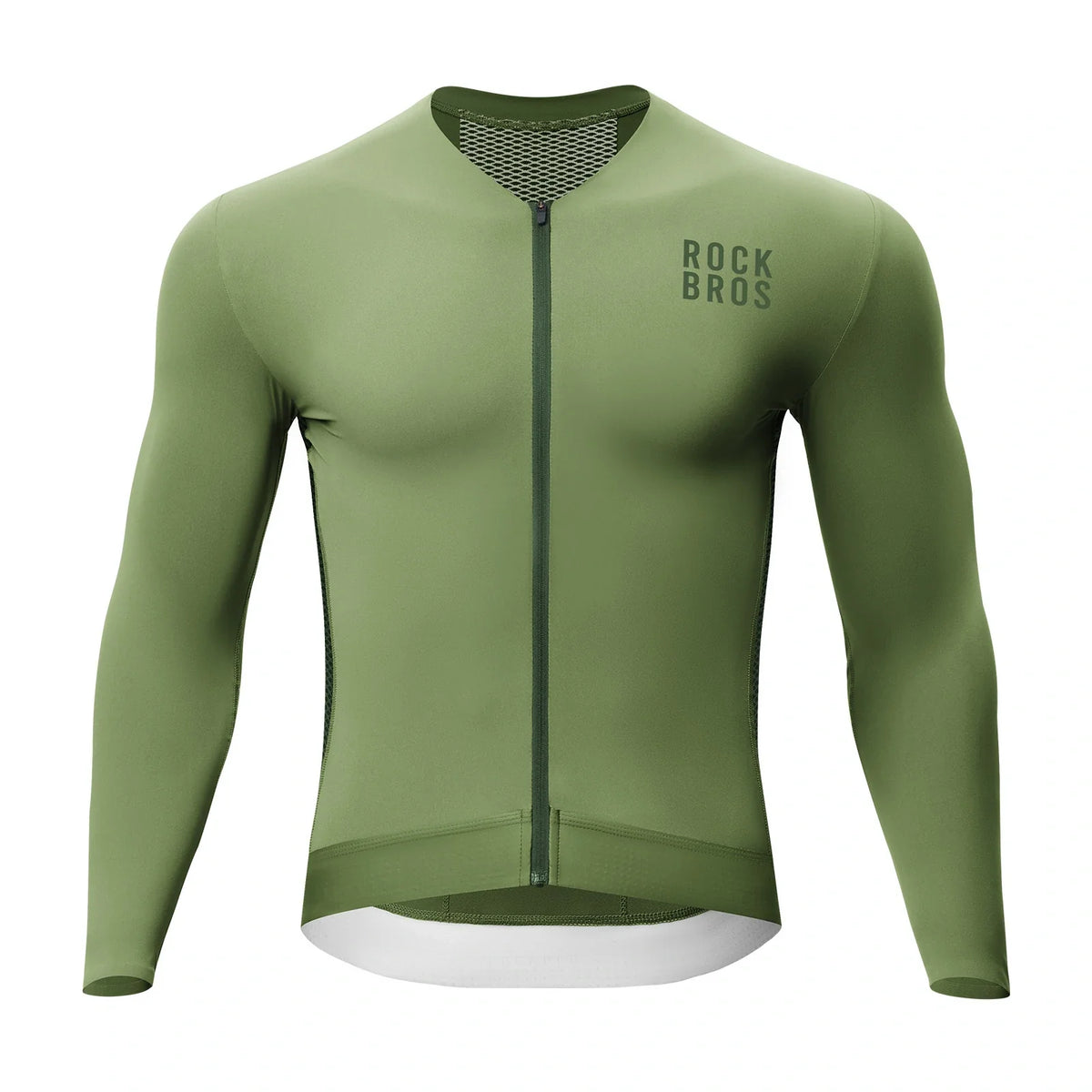 ROCKBROS fietsshirt lange mouw ademend 3 pocket