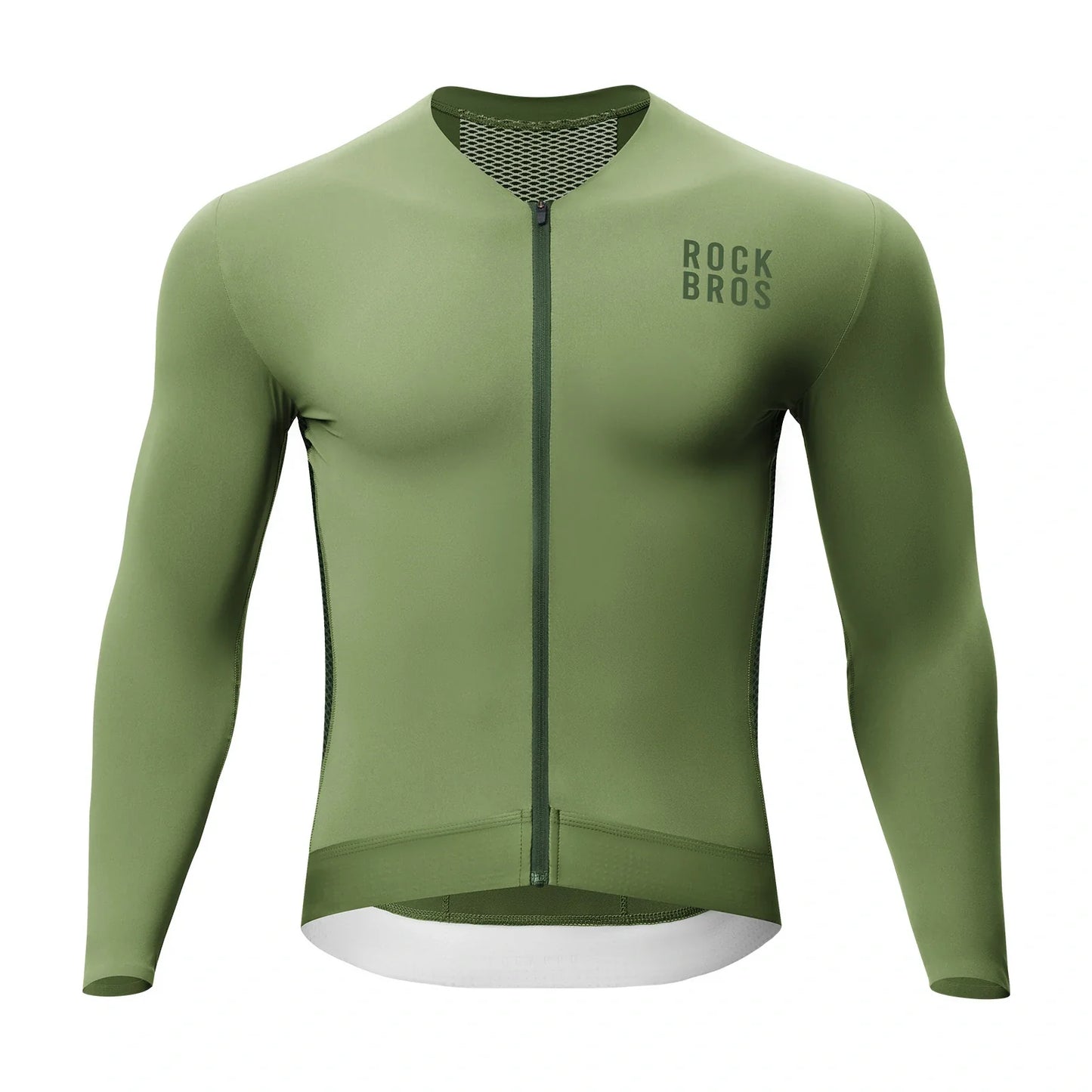 ROCKBROS fietsshirt lange mouw ademend 3 pocket