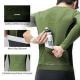 ROCKBROS fietsshirt lange mouw ademend 3 pocket