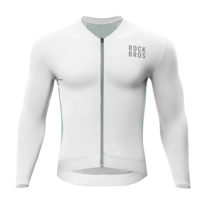 ROCKBROS fietsshirt lange mouw ademend 3 pocket#green