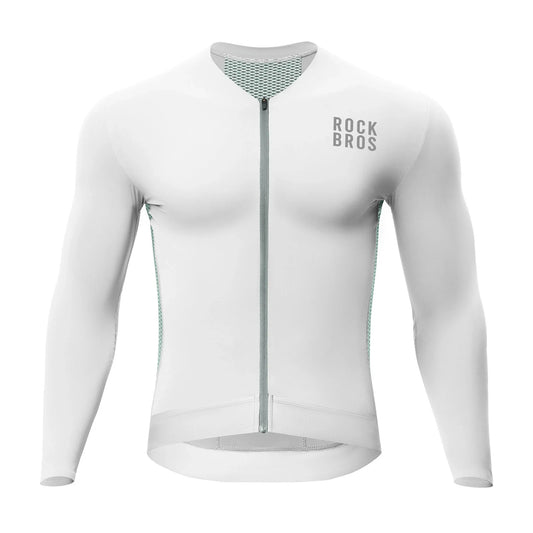 ROCKBROS fietsshirt lange mouw ademend 3 pocket#green