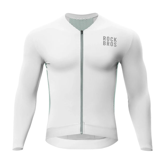 ROCKBROS fietsshirt lange mouw ademend 3 pocket#green