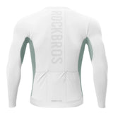 ROCKBROS fietsshirt lange mouw ademend 3 pocket#green