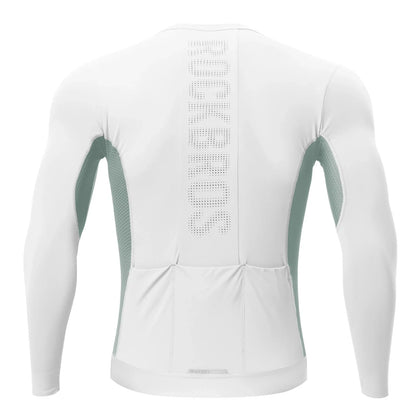 ROCKBROS fietsshirt lange mouw ademend 3 pocket#green