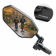 ROCKBROS groothoek fietsspiegel met antiverblindingsglas#Nylon uitvoering (links)