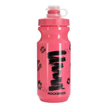 600ml cycling water bottle for bike bottle cage#color_pink