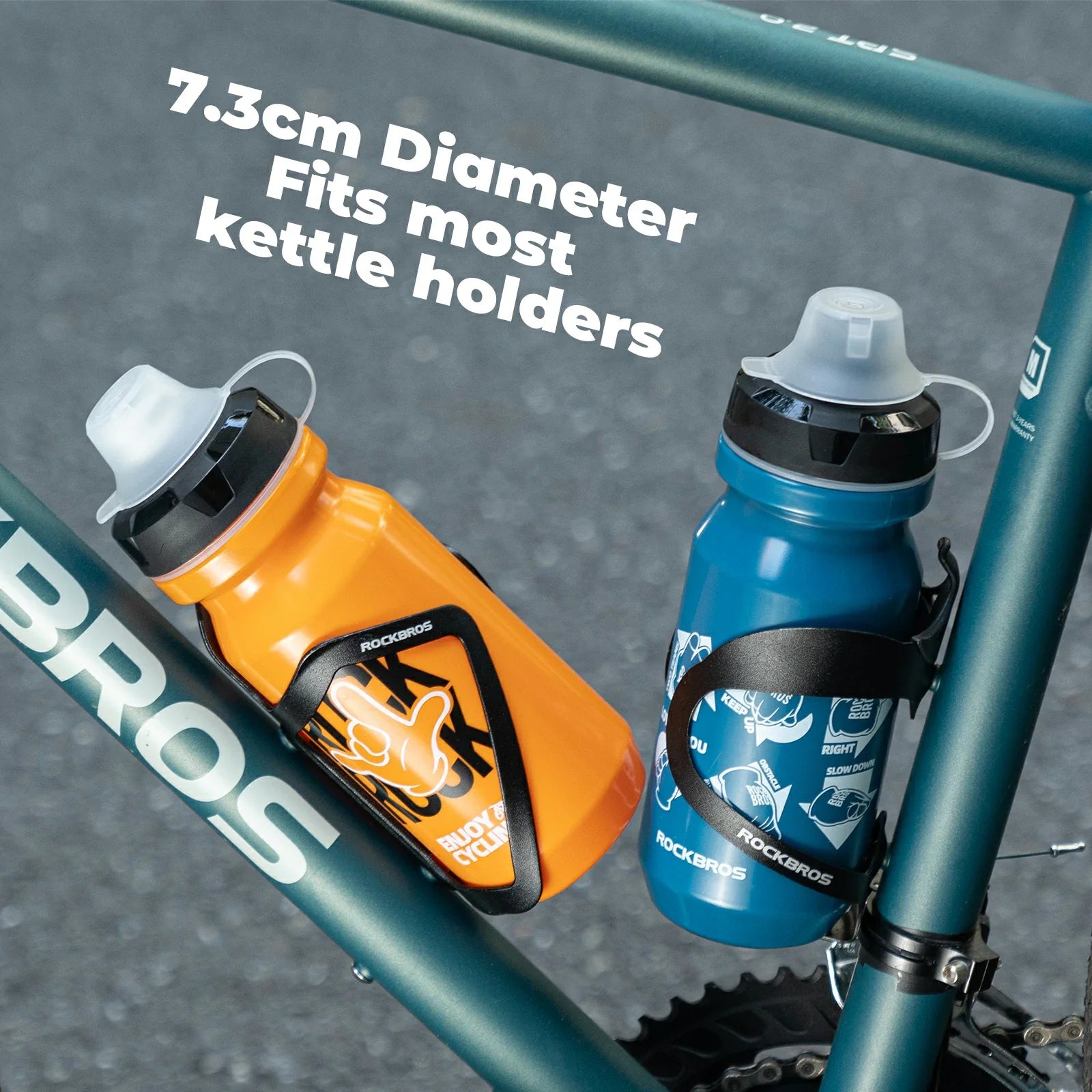 ROCKBROS BPA-vrije lekvrije fiets bidon 600 ml