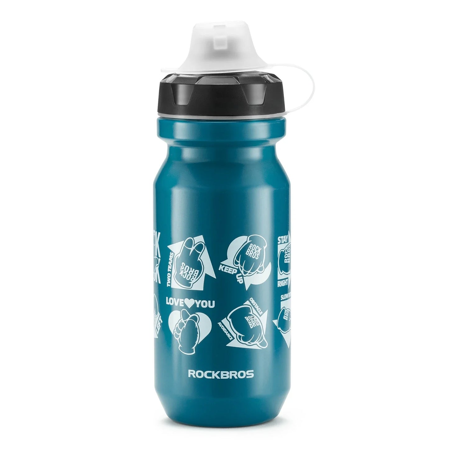ROCKBROS BPA-vrije lekvrije fiets bidon 600 ml#Blauw