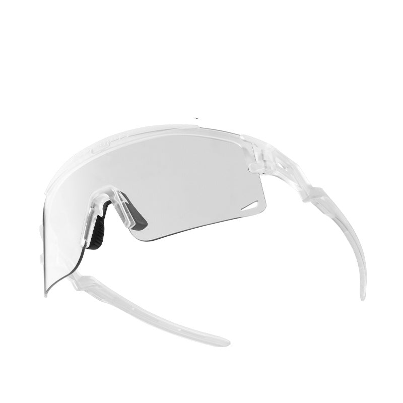 ROCKBROS fotochromische fietsbril uv400 met anti-condens coating#Wit (fotochromisch)
