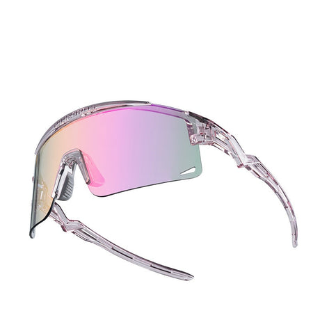 ROCKBROS fotochromische fietsbril uv400 met anti-condens coating#Paars (fotochromisch)