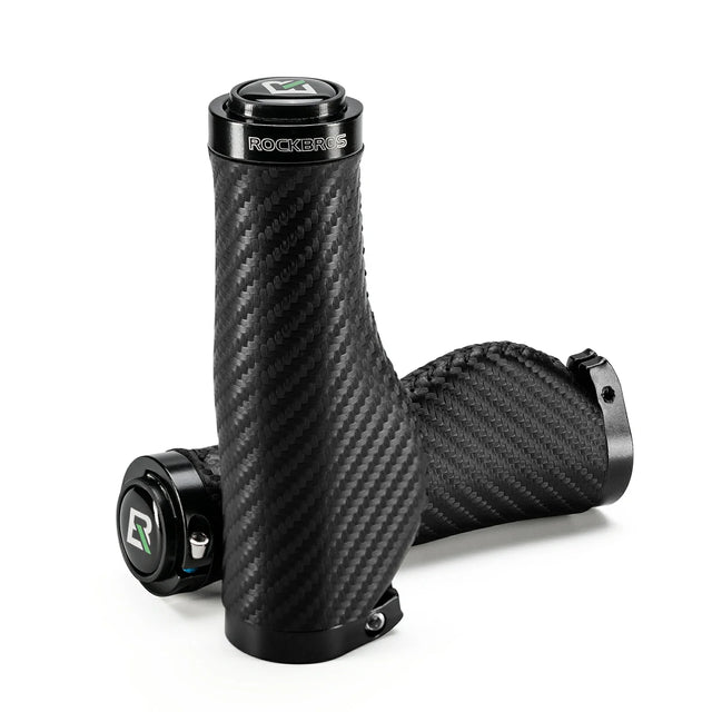 ROCKBROS ergonomische fietshandvatten van pu-leer