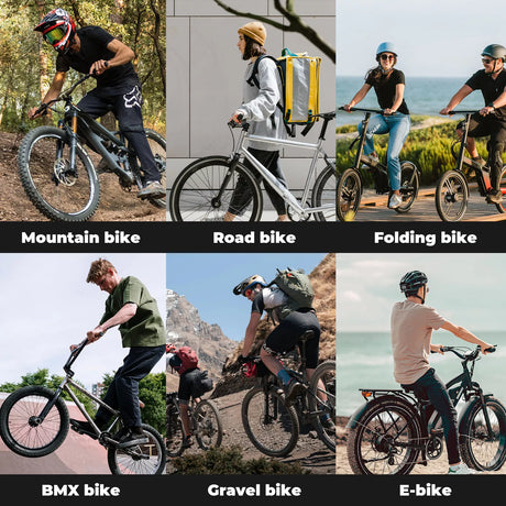 ROCKBROS ergonomische fietshandvatten met lock-on systeem