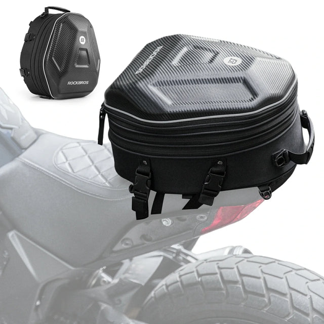 Uitbreidbare motortas voor achterzit 20–35 L