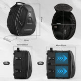 Uitbreidbare motortas voor achterzit 20–35 L