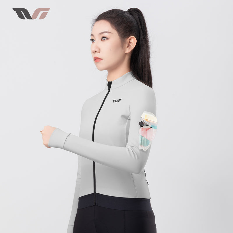 Women’s Lightweight Fleece Cycling Jersey
