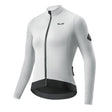 ROCKBROS dames lichtgewicht fleece fietsshirt#grijs_wit