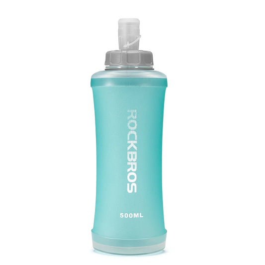 ROCKBROS lichte opvouwbare bidon voor fietsen en outdoor sport 500 ml#kleur_turquoise