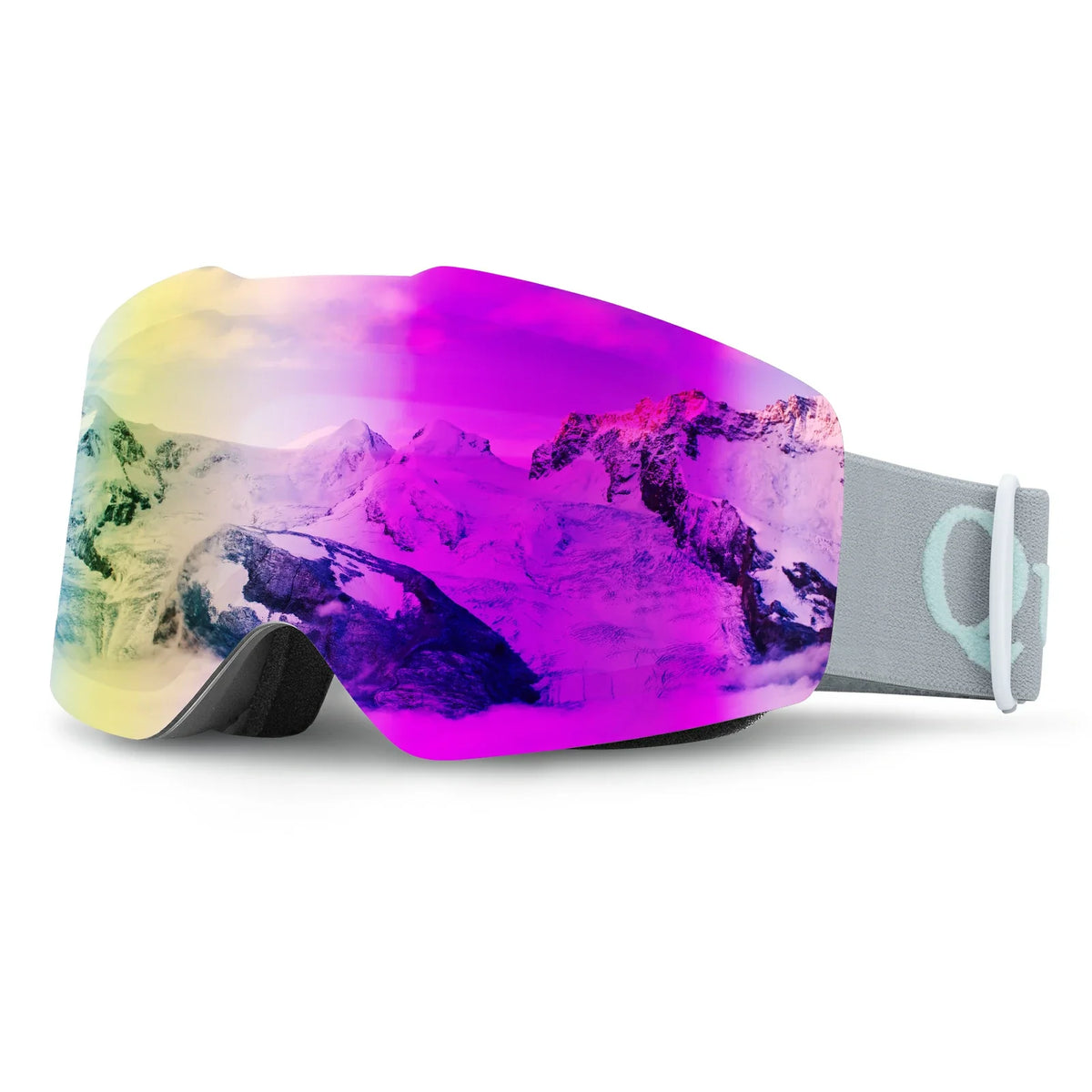 Frameloze OTG-skibril met UV400 en anti-condens
