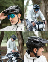 Lichtgewicht MTB-helm met verlengde achterbescherming