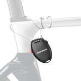 ROCKBROS hoge beveiliging helmslot 60cm stalen kabel combinatieslot