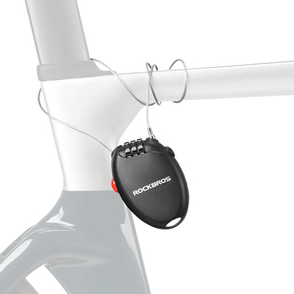 ROCKBROS hoge beveiliging helmslot 60cm stalen kabel combinatieslot