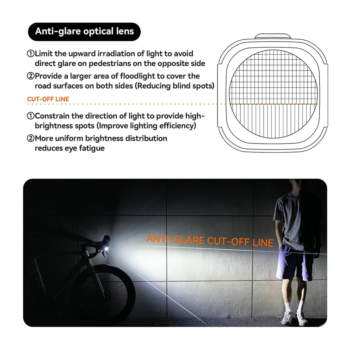 Road to Sky Fietskoplamp tot 1500 Lumen